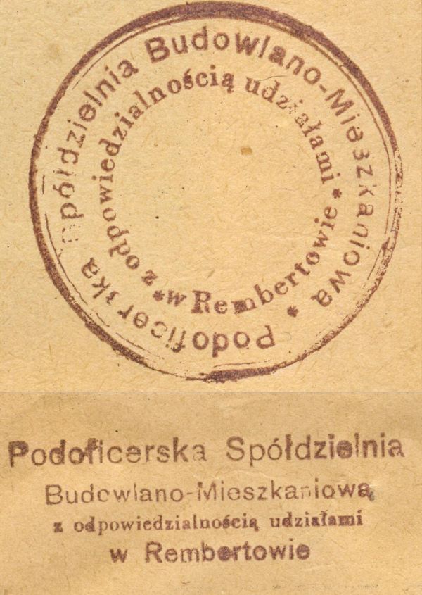 podoficerska Spółdzielnia Budowalana 1938