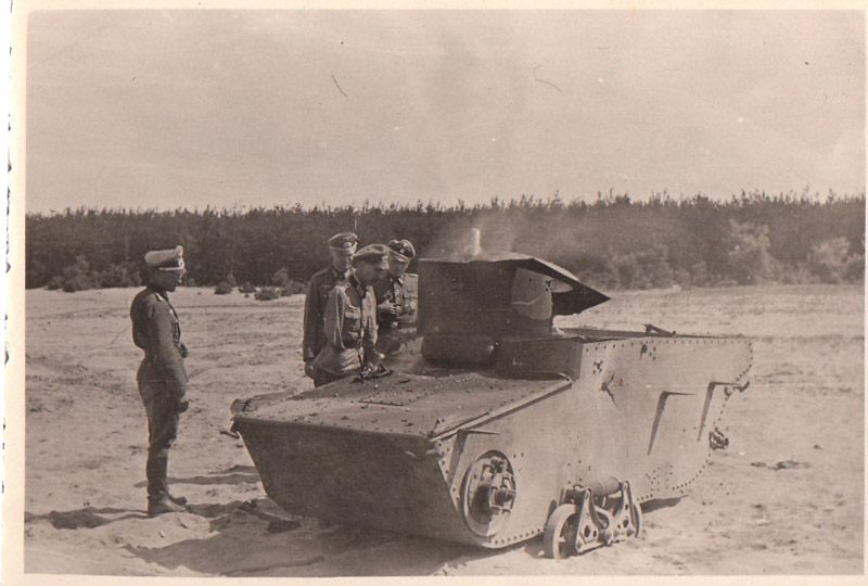 Niemieckie szkolenia na poligonie w Rembertowie. Około 1942 roku