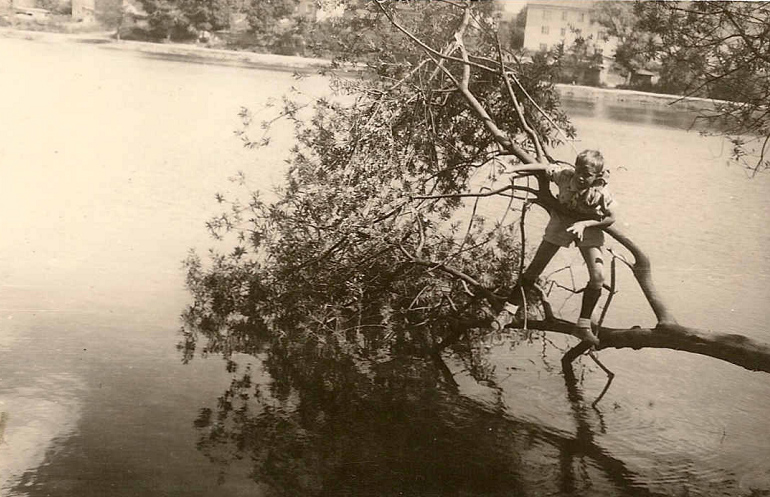 Obóz nad. jez Sosno, sierpień 1957